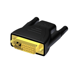 PROCAB BSP410 Adapter (przejściówka) ze złącza żeńskiego HDMI na złącze męskie DVI, Dual Link