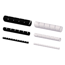 Procab ACW106/B Spiral wrappingband - 6 mm Black version - 10m pack