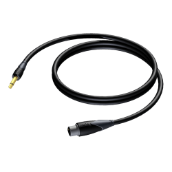 PROCAB CLA591/10 Loudspeaker cable - 6.3 mm Jack male - XLR female 10 meter