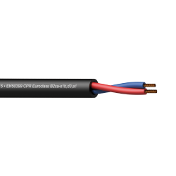 PROCAB CLS215-B2CA/1 Kabel głośnikowy - 2 x 1,5 mm? - 16 AWG - CPR Euroclass B2ca100 m