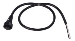 AUDAC AWC07/B Kabel głośnikowy z 5-stykowym złączem awx5, długość 0,7 m, czarny