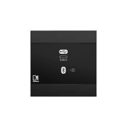 AUDAC NWP400/B Sieciowy panel wejściowy audio - USB Type-C Wersja czarna