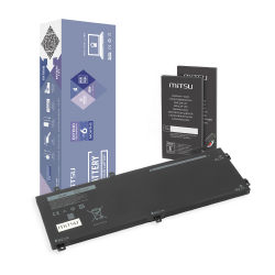 Bateria Mitsu do Dell XPS 15 9550 - RRCGW 4910 mAh (56 Wh) 11.4 Volt