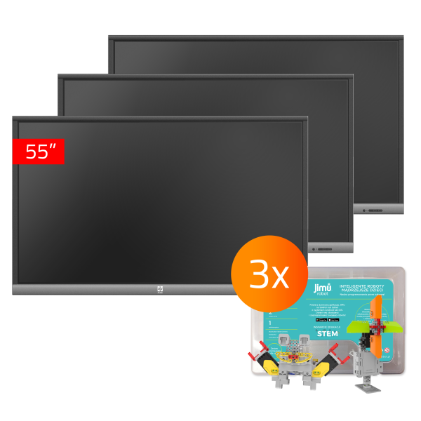 Zestaw 10 - 3x TouchScreen 5 Lite 55, 3x Jimu Box