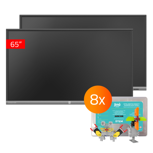 Zestaw 12 - 2x TouchScreen 5 Lite 65, 8x Jimu Box