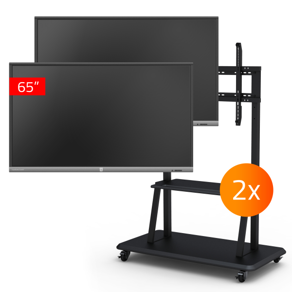Zestaw 13 - 2x TouchScreen 5 Lite 65, 2x Mobile Stand Pro