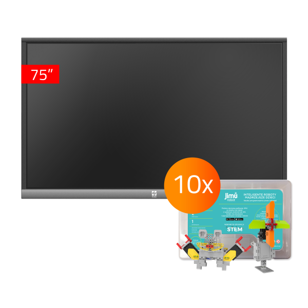 Zestaw 15 - 1x TouchScreen 5 Lite 75, 10x Jimu Robot