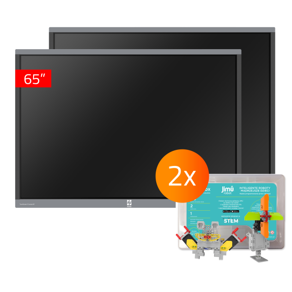 Zestaw 17 - 2x TouchScreen 5 Connect 65, 2x Jimu Box