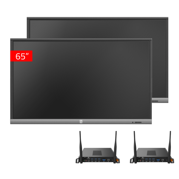 Zestaw 24 - 2x TouchScreen 5 Lite 65, 2x Avtek OPS 4K i3