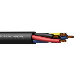 Procab CLS440-CCA/3 Loudspeaker cable - 4 x 4 mm2 - 11 AWG -  EN50399 CPR Euroclass Cca-s1b,d0,a