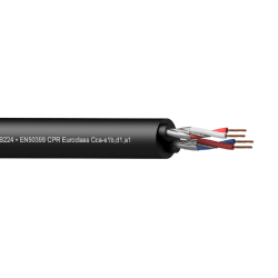 Procab CSB224-CCA/1 Balanced signal cable - flex 0.20 mm? - 24 AWG - EN50399 CPR Euroclass Cca-s