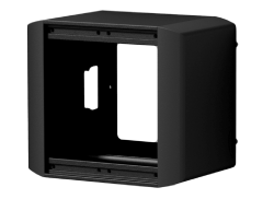 CAYMON CASY032/B CASY on-wall chassis - 2 space Black
